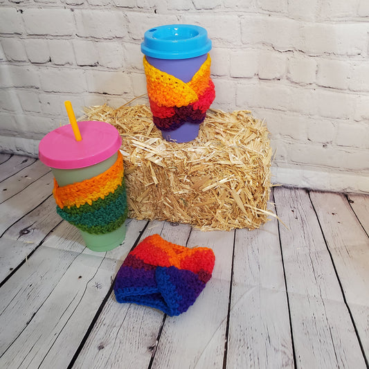 Rainbow Avalon Cup Cozy