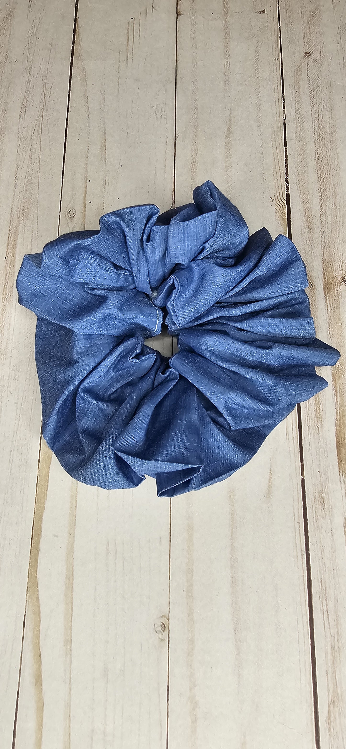 Jumbo Scrunchie - Denim