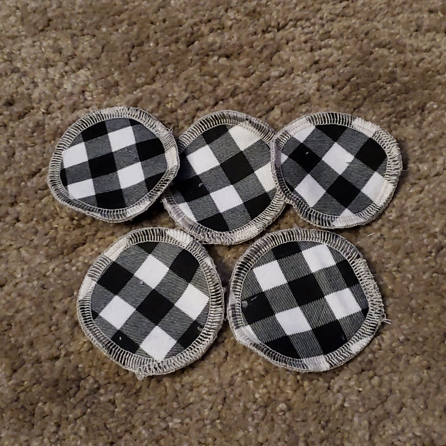 Reusable Cotton Round - Plaids