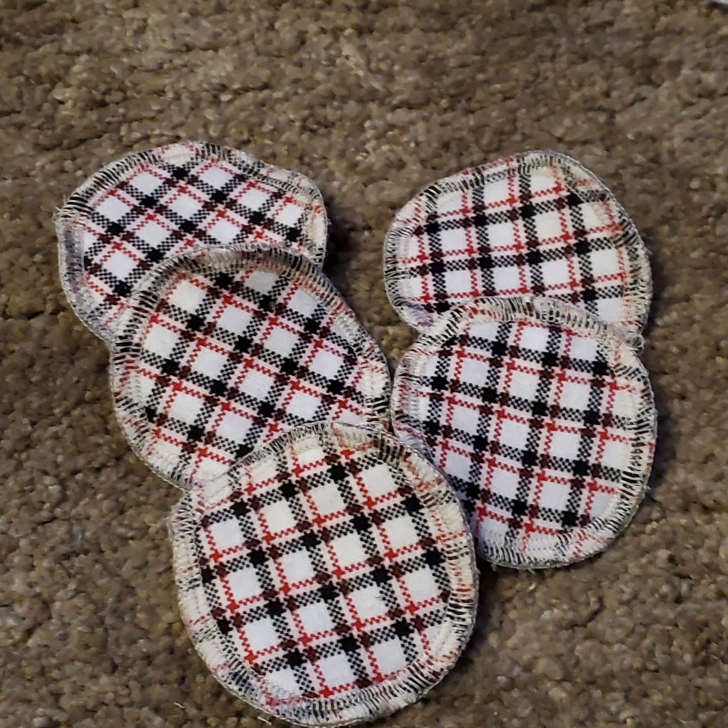 Reusable Cotton Round - Plaids