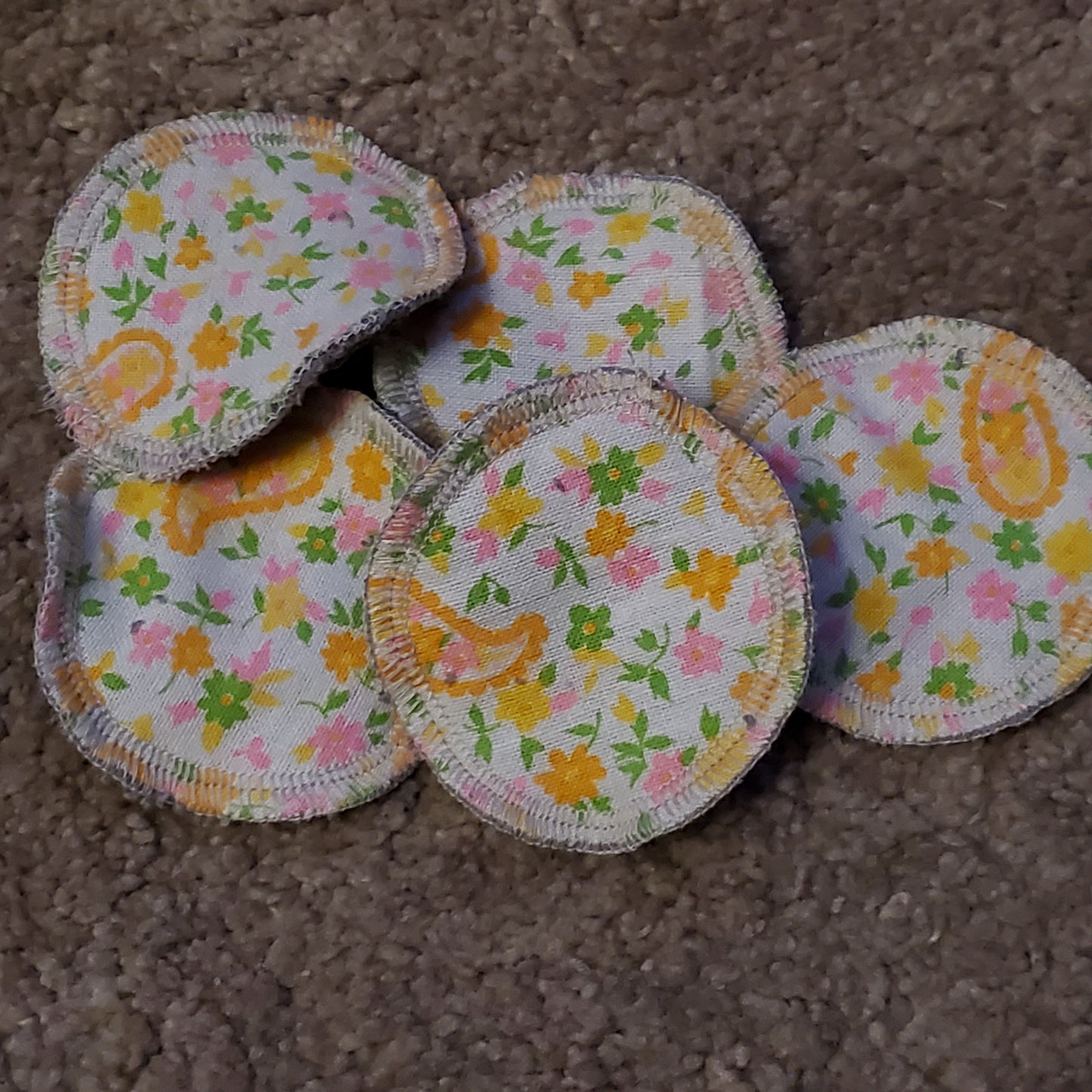 Reusable Cotton Rounds - Paisley