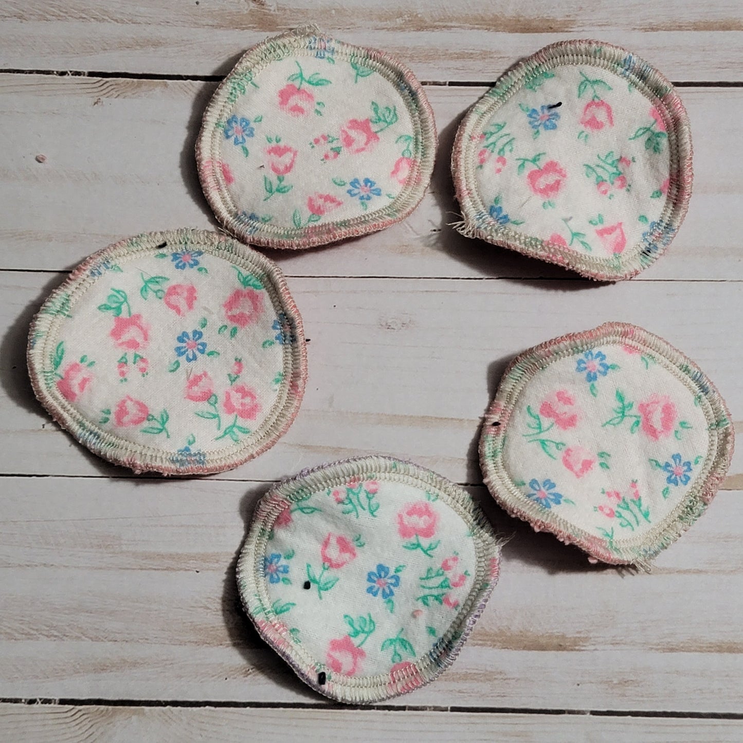 Reusable Cotton Rounds - Florals