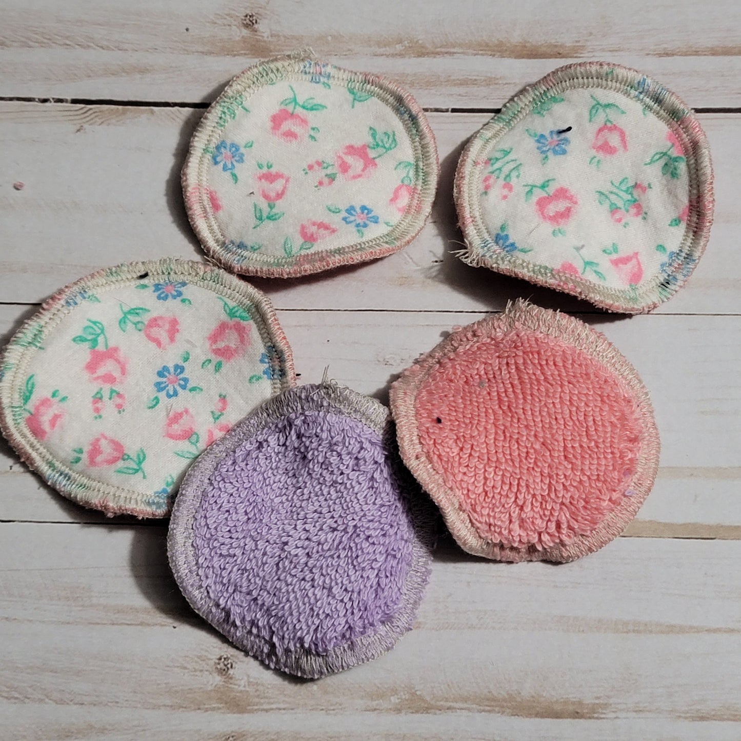 Reusable Cotton Rounds - Florals