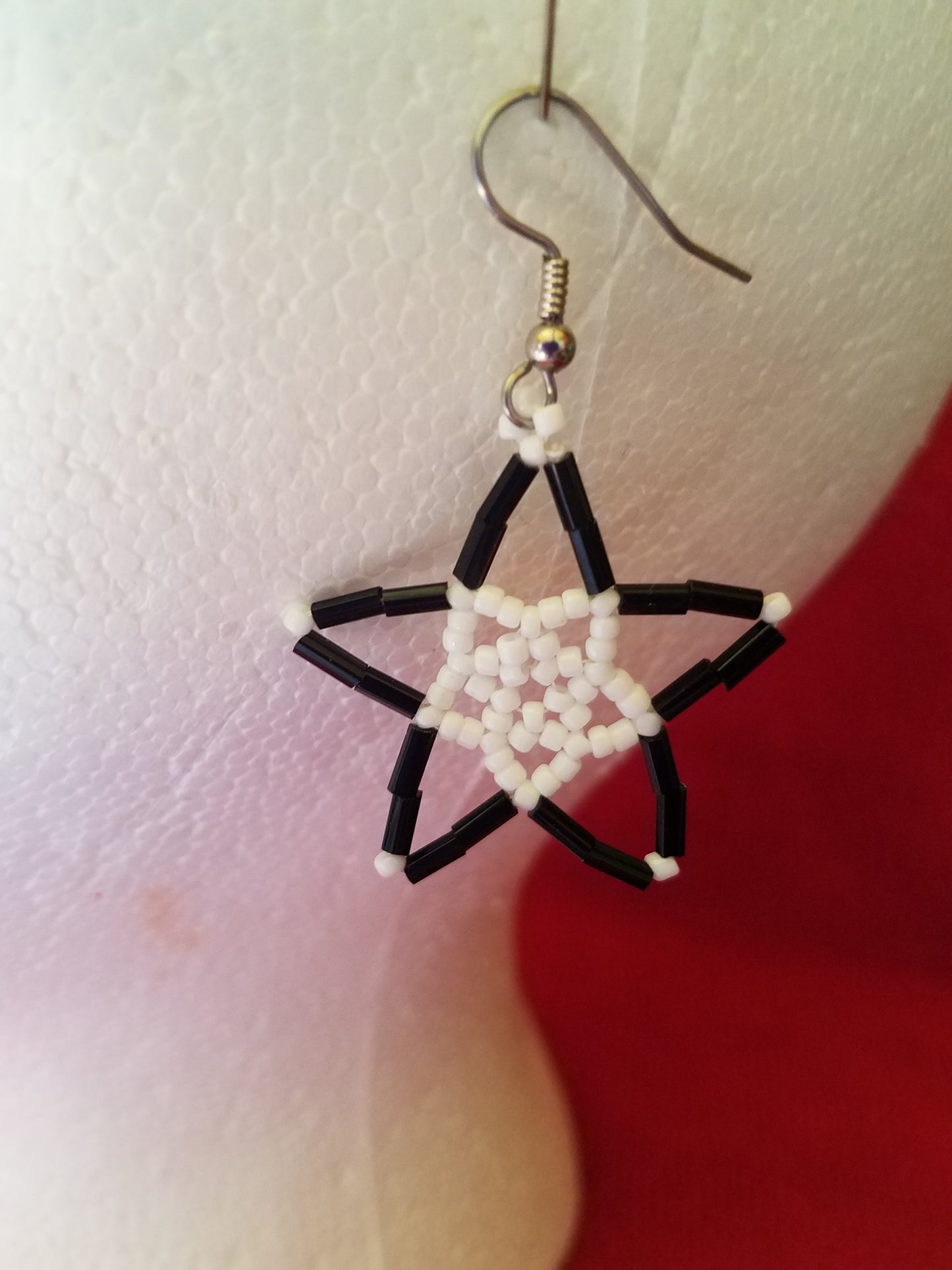 Stellar Spark: Handcrafted Star Earrings