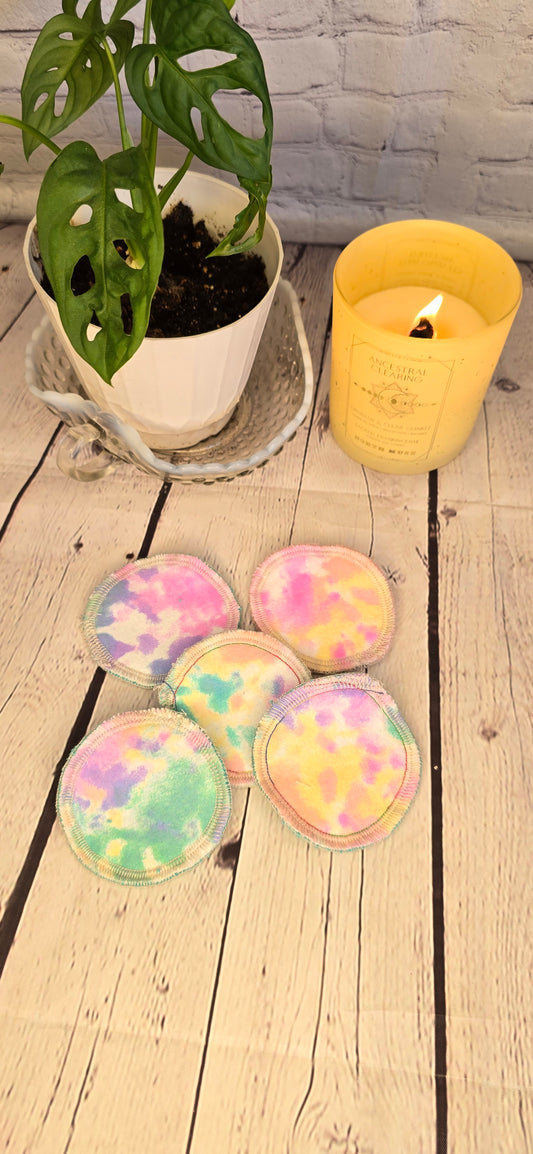 Reusable Cotton Round - Pastel Tye-Dye