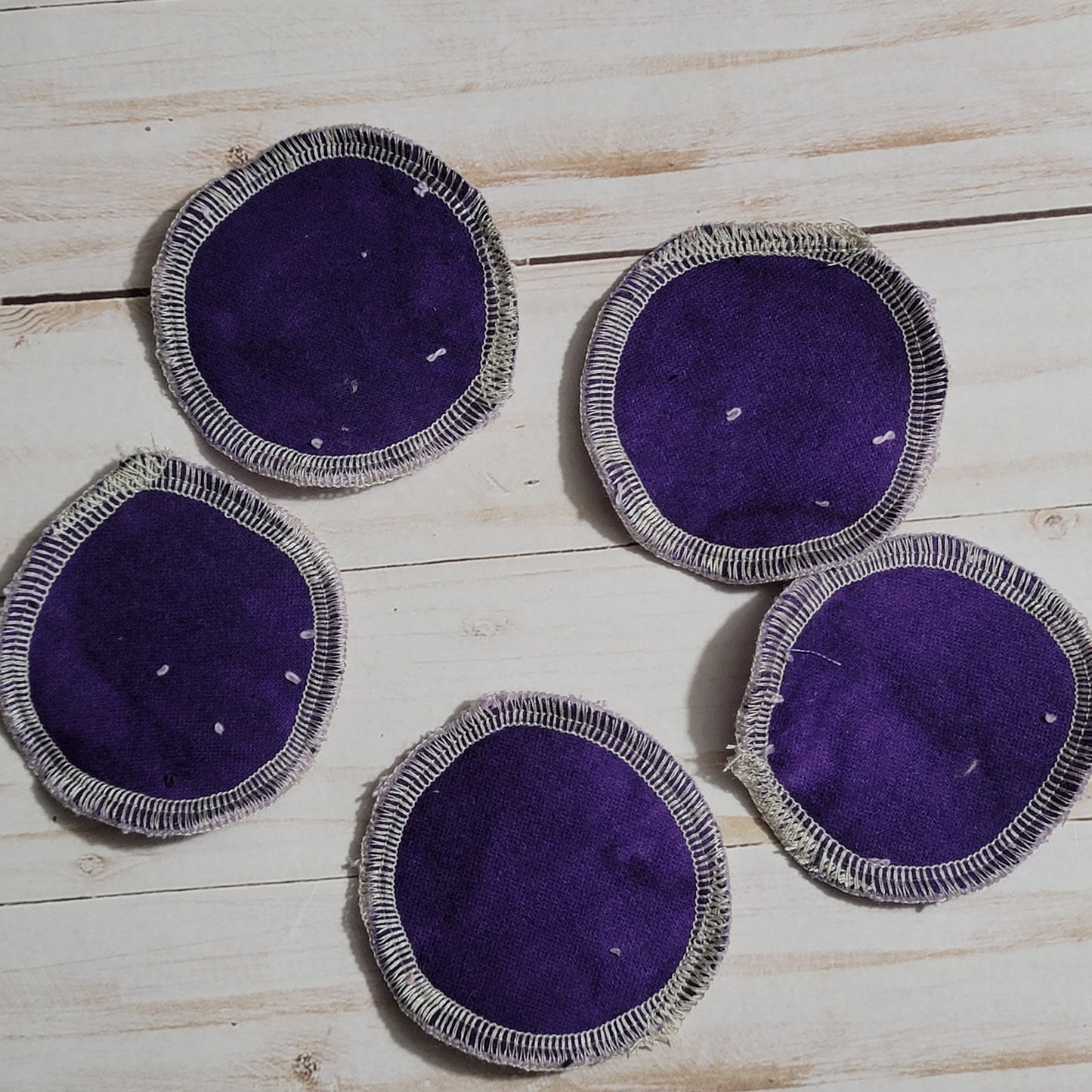 Reusable Cotton Round - Solid Purple