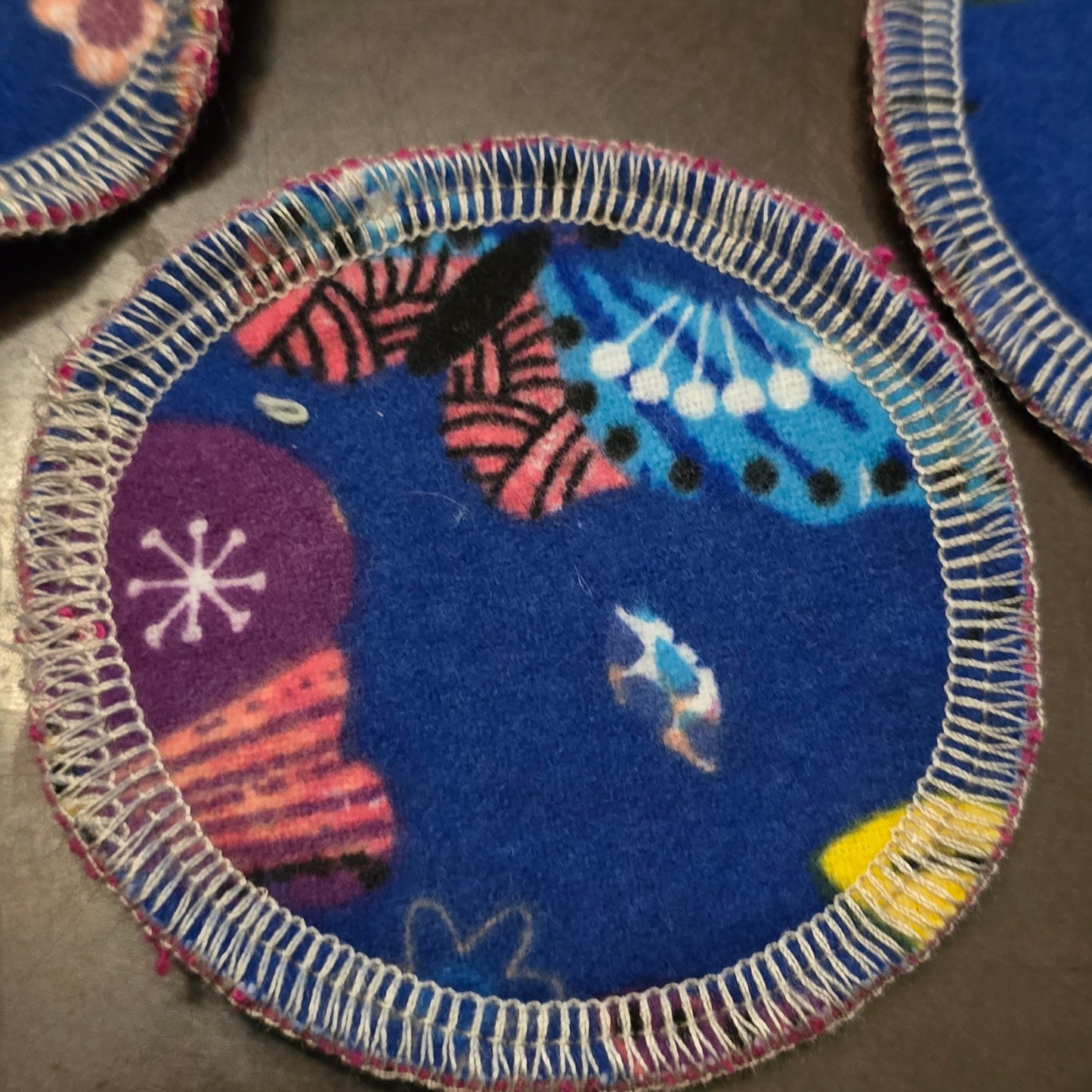 Reusable Cotton Rounds - Butterflies