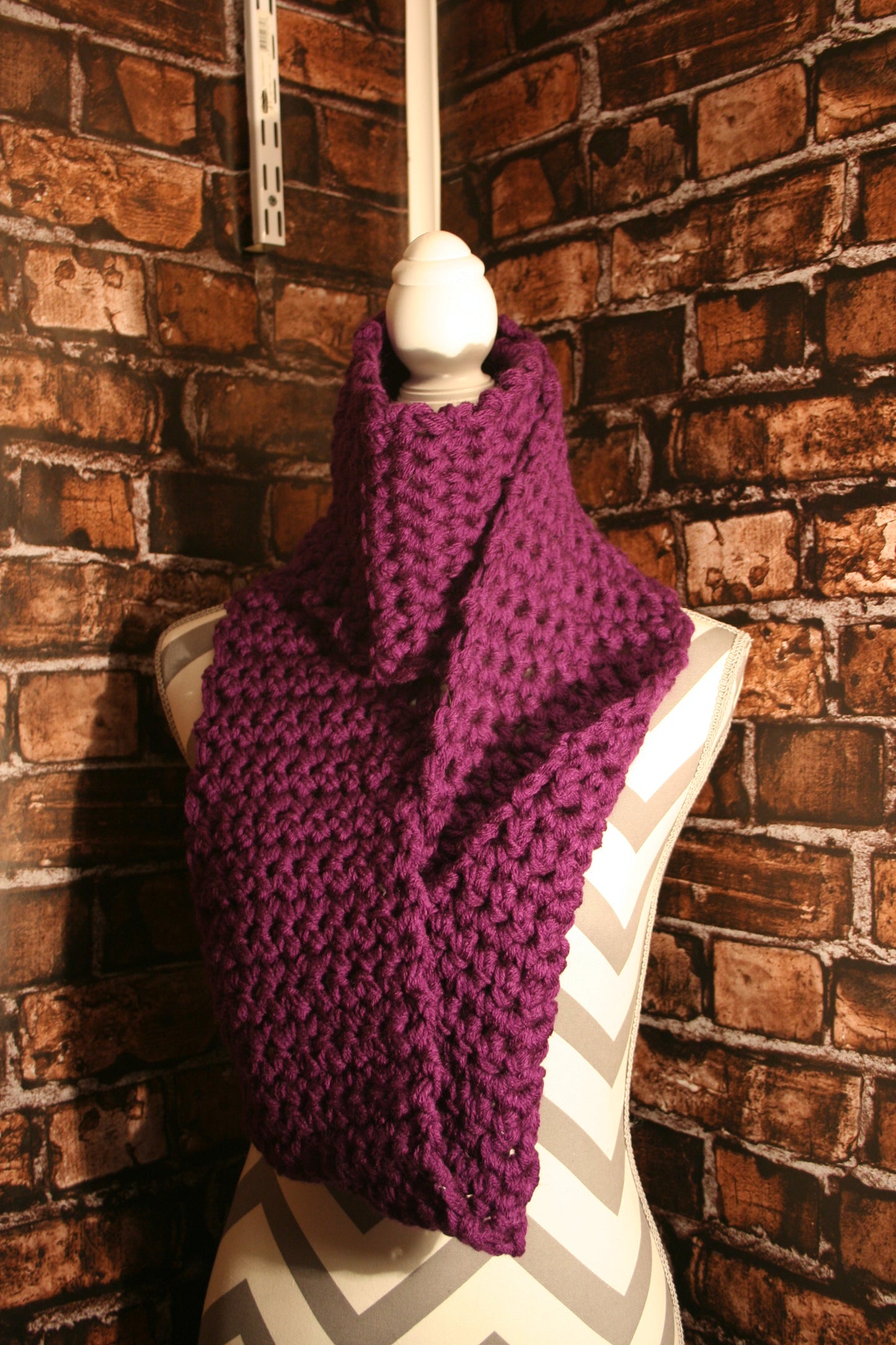 Chunky Infinity Scarf -  Solid Colors