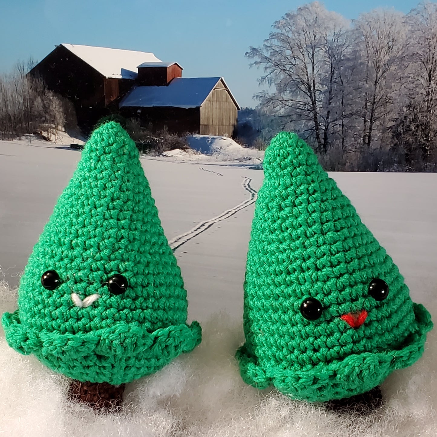 Light Green Christmas Trees