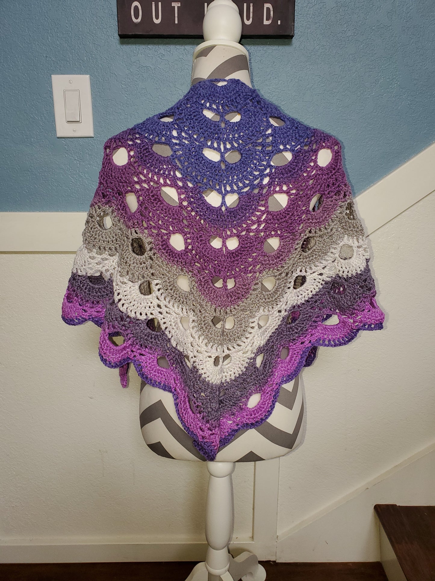 Purple Shawl