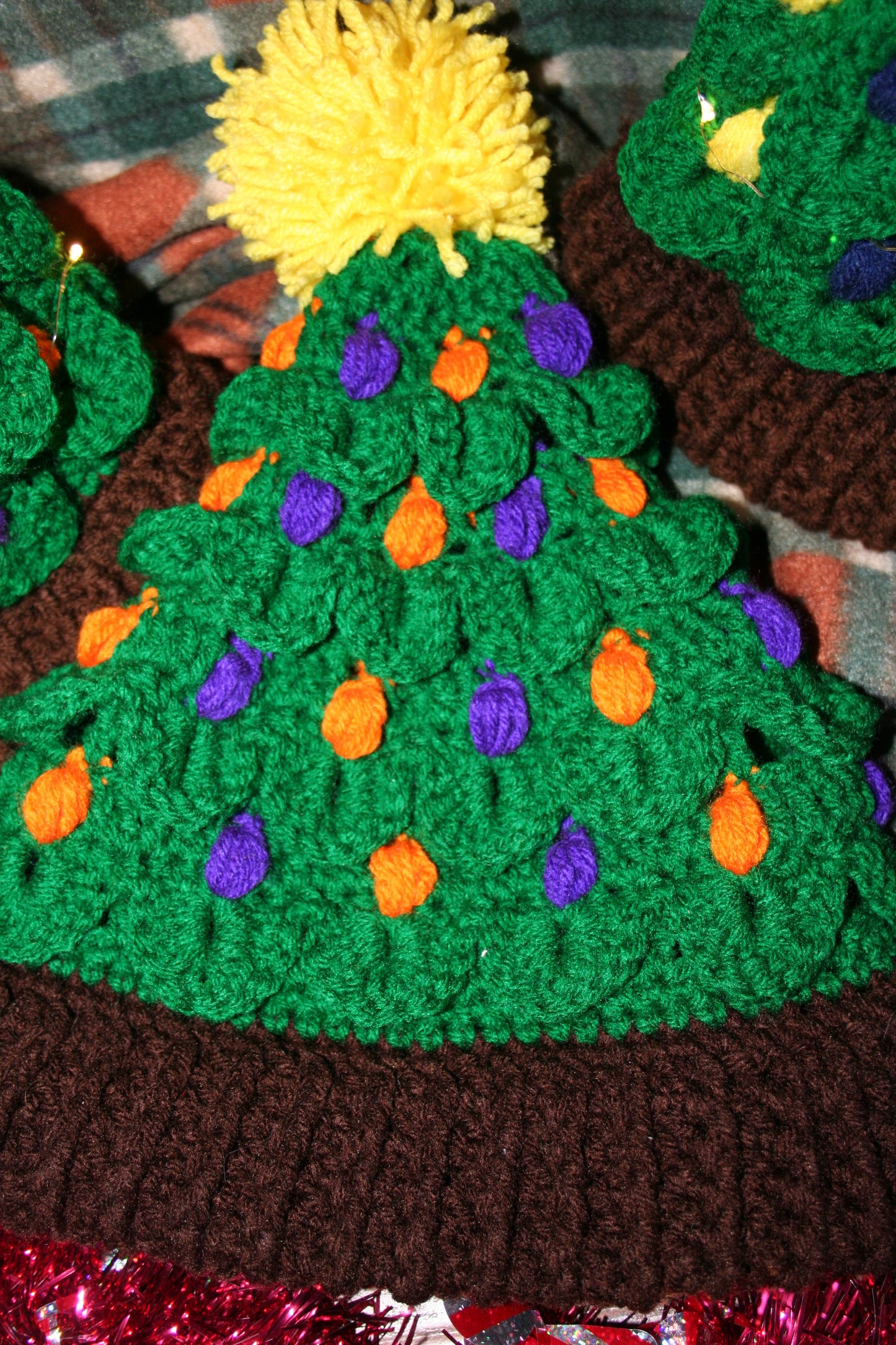 PREORDER -- P.U.T (Present Under The Tree) Hat (Christmas Tree Hat)